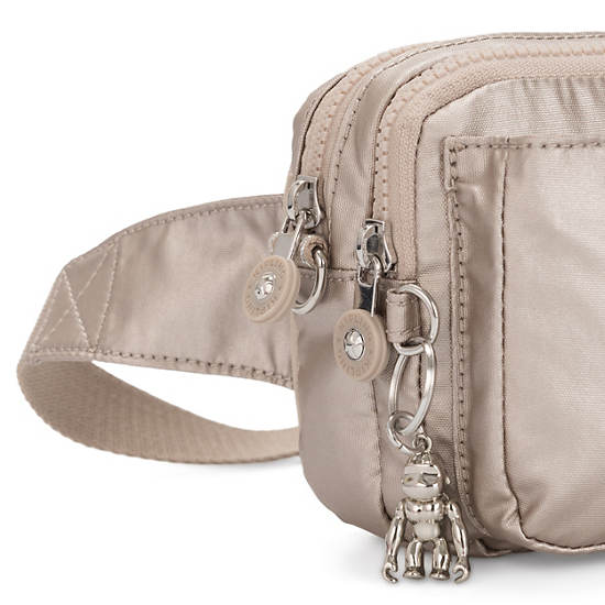 Kipling Abanu Multi Metallic Convertible Crossbody Bag Bags Metallic Glow | CA 2037GS